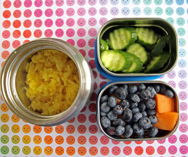 Hot Rice and Sides 3rd Grade Lunch