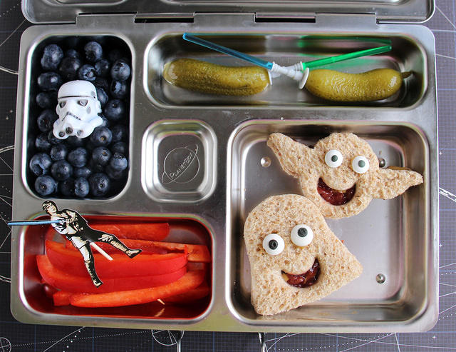 Silly Star Wars bento box