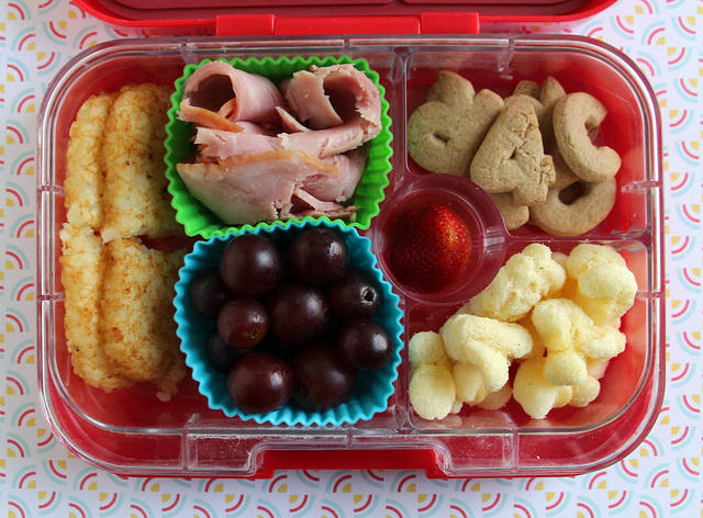 Ham and Hash Browns Yumbox Lunch #1