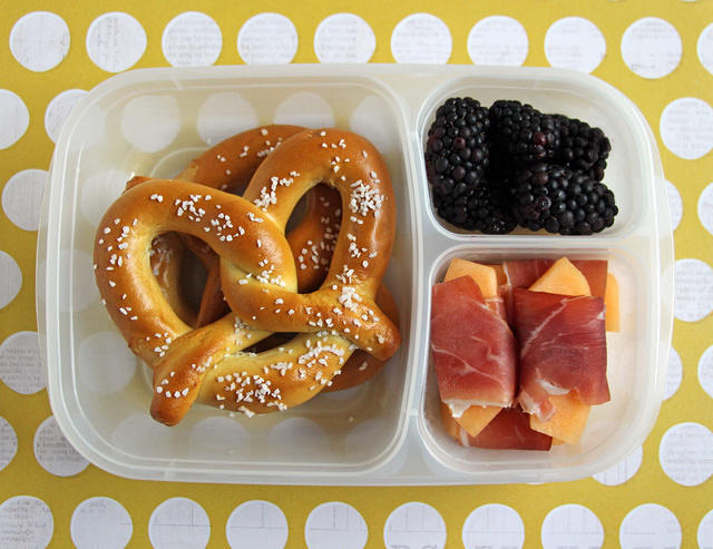 Soft Pretzel lunch for a middle schooler