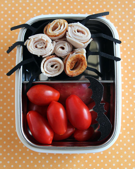 Kindergarten Halloween Bento Snack