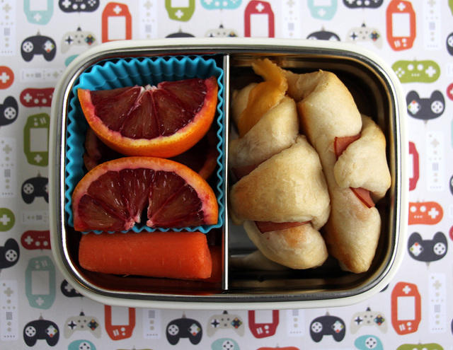 Ham and Cheese Crecent Roll Snack Box