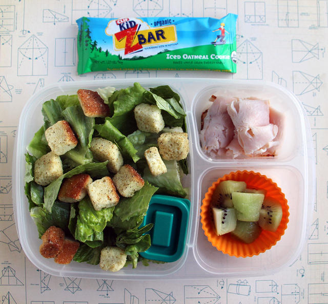 Caesar Salad bento lunch